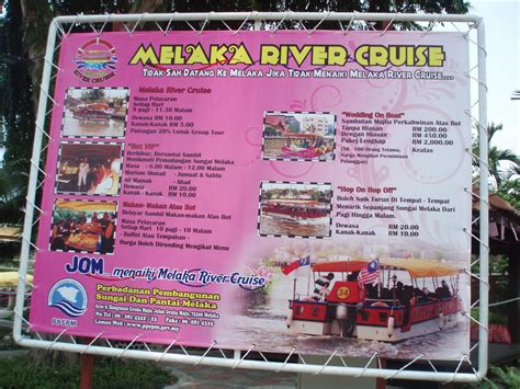 Diskaun tiket 30 peratus melaka river cruise wilayah berita harian. Inspired Momx1: Melaka River Cruise