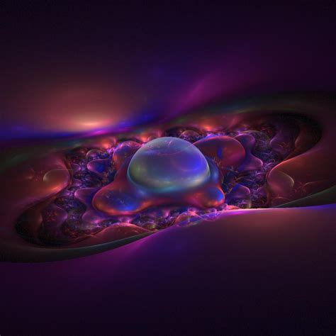 My Purple Fractal By Silvian25g On Deviantart