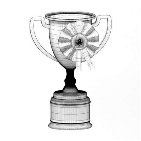 First Place Trophy 3d Model Cgtrader