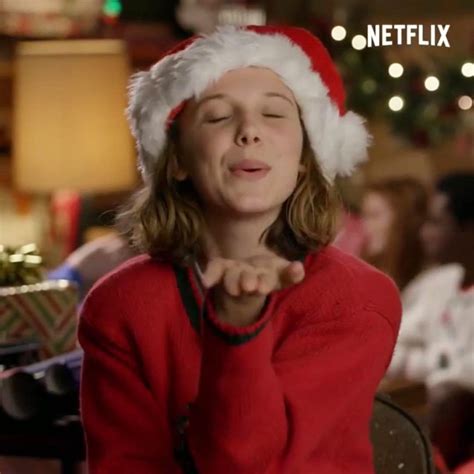 Millie Bobby Brown Christmas Wallpapers Wallpaper Cave