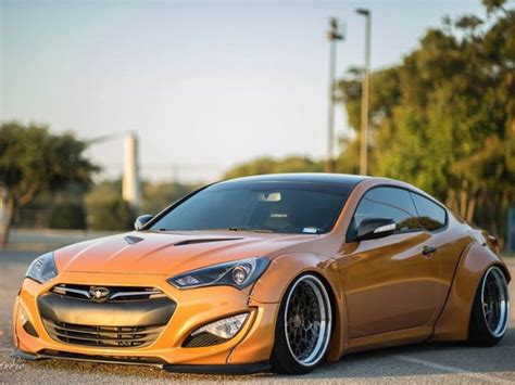 Remake Widebody Front Flares Genesis Coupe 2013 2016 Gctuner