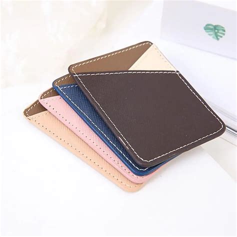 1pcs Card Organizer Adhesive Stick Pouch Pocket Wallet Sticker Bus