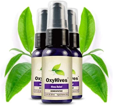 Oxyhives Soothing Hives Relief Best Natural Hive