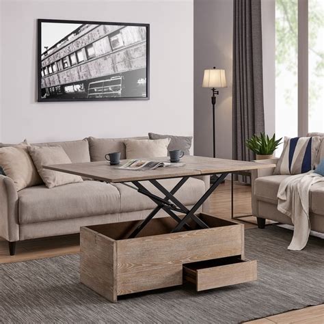472.46 kb, 1280 x 720. Shop Carbon Loft Lift-Top Storage Coffee Table to Dining ...