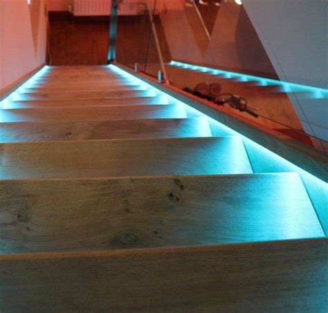 Led Strip Lights Stairs Home Interior Design Ideas Led Strip