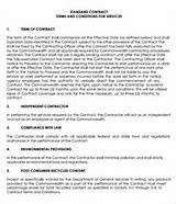 Free Hvac Service Agreement Template Images