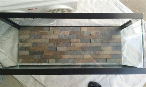 You can also draw lines at the back of the tiles as an indicator of where you will need to cut. Just a teaser of my DIY hand-cut slate tile background on ...