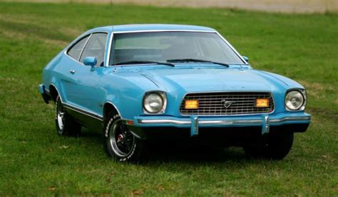 Light Grabber Blue 1974 Mach 1 Ford Mustang Ii Hatchback