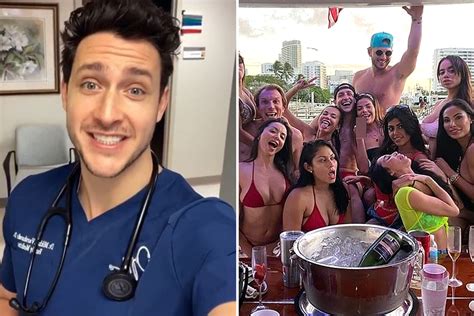 ‘sexiest Doctor Alive Dr Mike Blasted For Partying With Bikini Clad