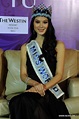 Miss World Yu Wenxia attends welcoming press conference in Jakarta ...