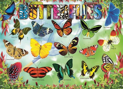 Puzzle Garden Butterflies 100 Xxl 100 Pieces Puzzle