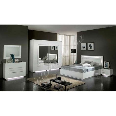 Citystar Modern Italian 6 Piece Bedroom Set White Gloss By Lm Italy