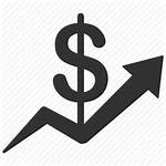 Economy Icon Growth Icons Gain Economic Profit