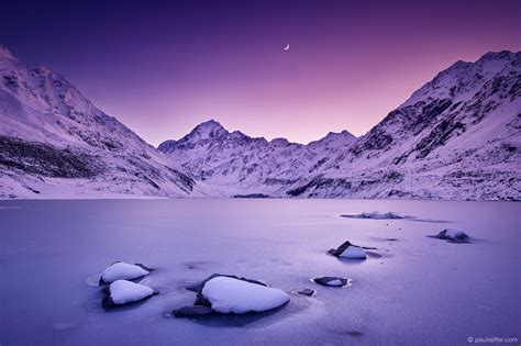 Hooker Lake New Zealand Frozen In Time Paul Reiffer Photographer