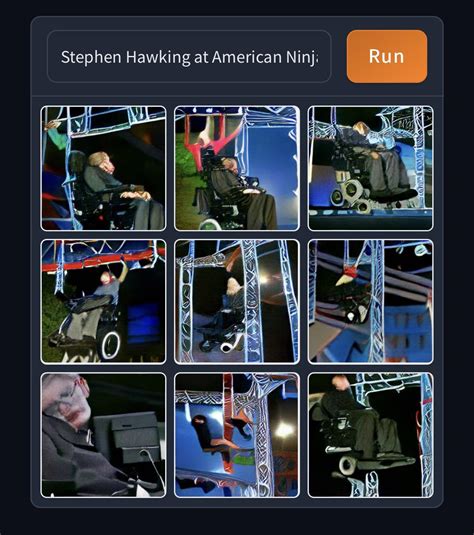 Stephen Hawking At American Ninja Warrior Rweirddalle