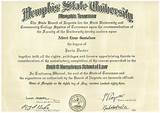 Images of Obtaining A Doctorate Degree