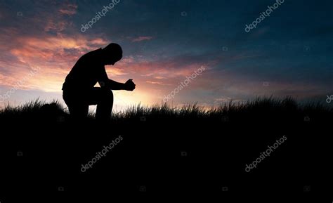 Man Praying ⬇ Stock Photo Image By © Kevron2002 17001991