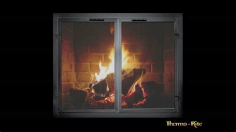 Georgian Masonry Fireplace Glass Doors Brickanew Youtube