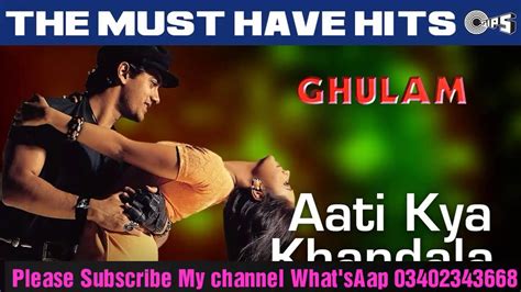 Aati Kya Khandala Million Jhankar Ghulam Aamir Khan Alka Yagnik By Salman King Youtube