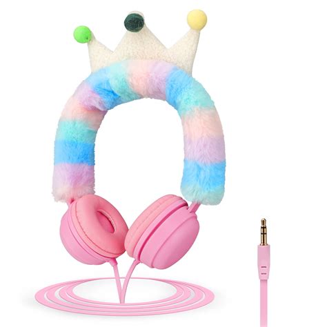 Kids Headphones Eeekit Wired Over Ear Headsets With Adjustable