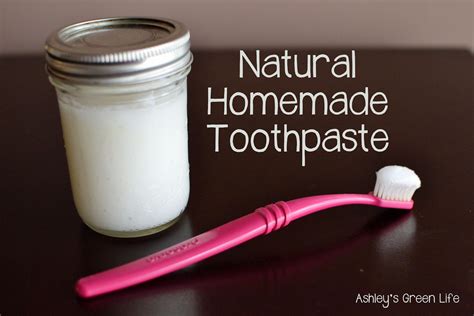 Ashleys Green Life How To Make Your Own Toothpaste