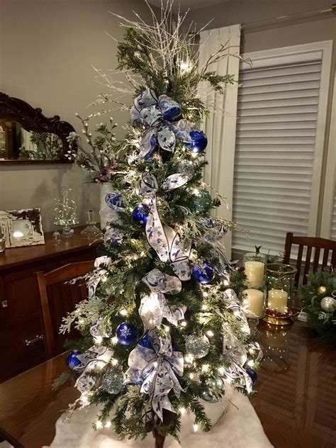 20 Royal Blue Christmas Ornaments