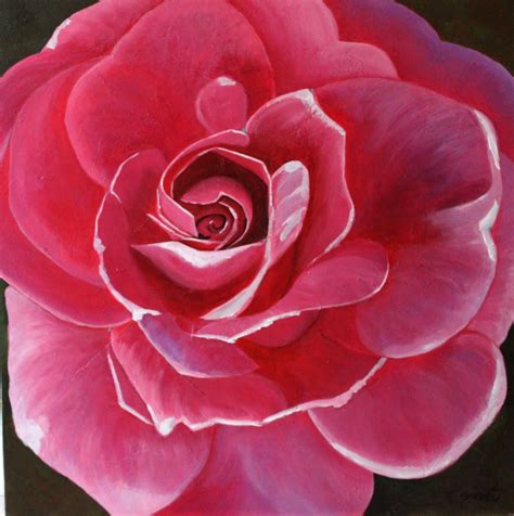 Learn to paint different types flowers : acrylic+painting+for+beginners | back with the Pickering ...