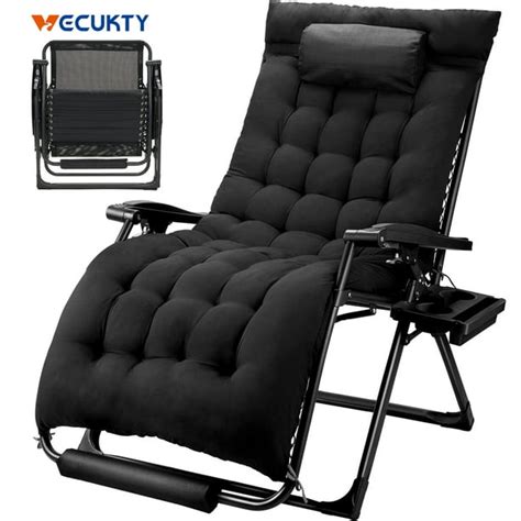 Oversized Zero Gravity Chair Vecukty Xxl Ergonomic Patio Recliner