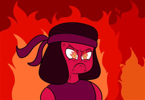 Angry Ruby By Wolfyomega On Deviantart