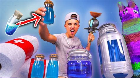 Fortnite Items In Real Life Challenge Diy Fortnite Items