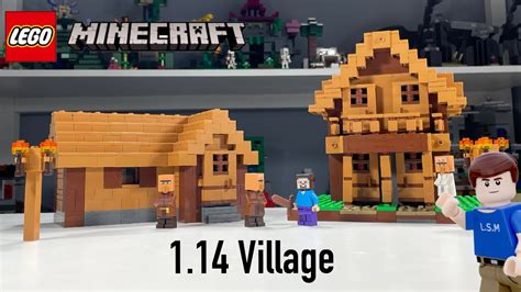 How To Build A Lego Minecraft 114 Village Part 3 Youtube