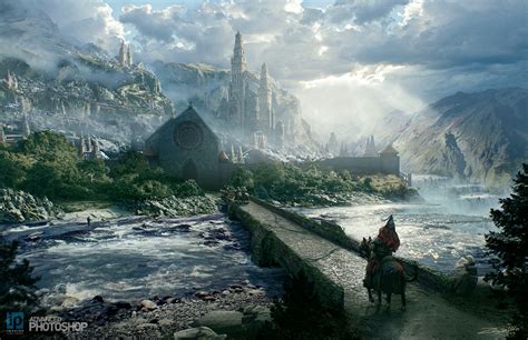 Tony Andreas Rudolph Epic Fantasy Landscape Concept