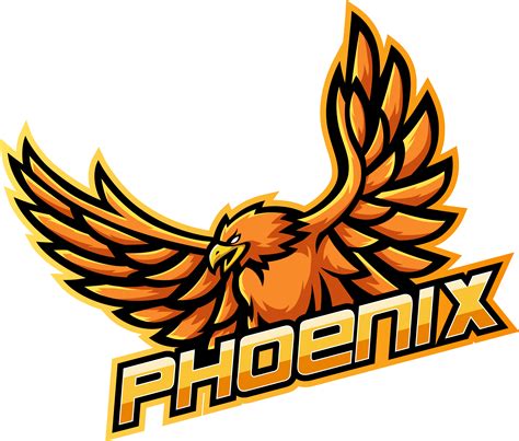 Phoenix Esport Mascot Logo Design By Visink Thehungryjpeg