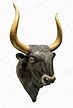 Oggetto rappresentante la testa di un toro; II millennio a.C., arte ...