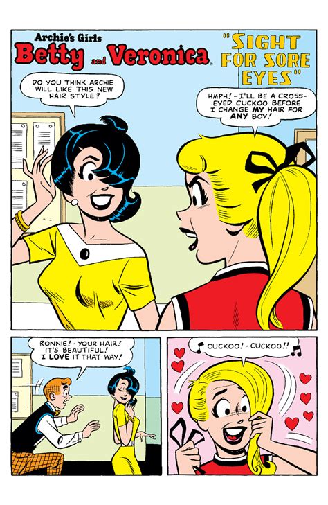 Archie Comics 80th Anniversary Presents Betty And Veronica Preview