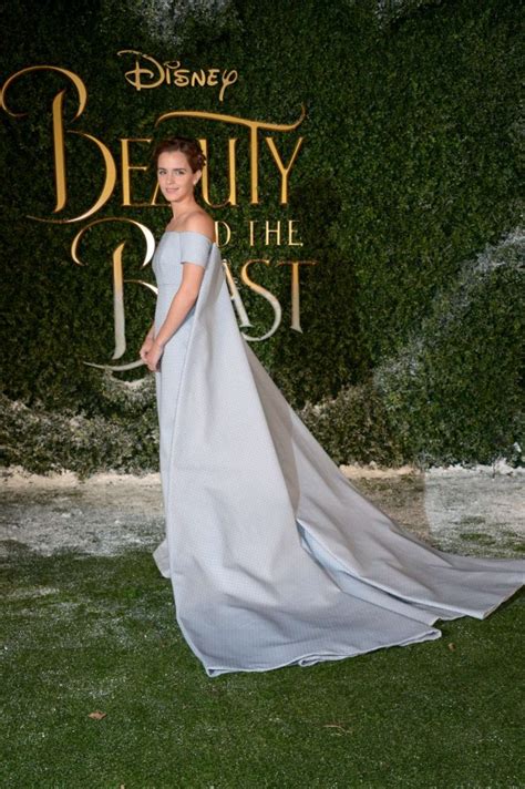 Emma Watson Beauty And The Beast Uk Screening Gotceleb