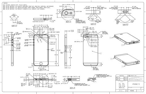 Apple Blueprints Offer Highly Detailed View Of IPhone AppleInsider