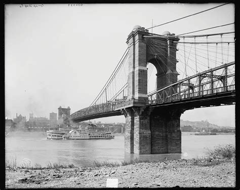 Looking Back At The Building Of The Roebling Suspension