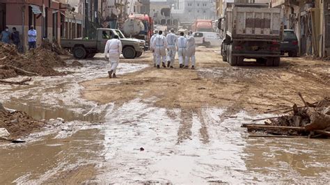inundaciones en libia la onu y la oms preocupadas por el riesgo de enfermedades