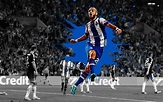 Andre Andre Porto FC, art, Portuguese football player, splashes of ...