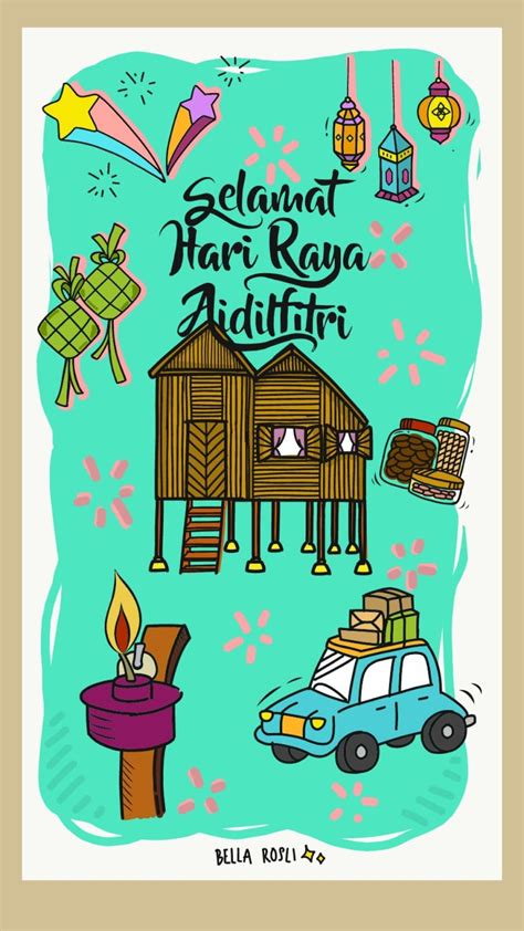 Koleksi Free E Card Kad Ucapan Selamat Hari Raya Aidilfitri 2020