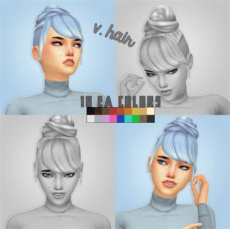 Sims 4 Ccs The Best Hair By Crazy Cupcake Sims 5 Sims 4 Mm Cc