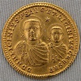 Licinius I Augustus (308-324, executed 325) and his son Licinius II ...