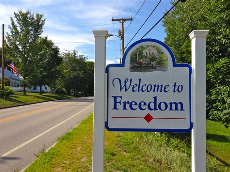 Freedom New Hampshire Ribbons Undone