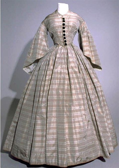 Collection by ensembles of the past • last updated 3 weeks ago. Two-piece dress, American, ca. 1860. Plaid silk taffeta ...