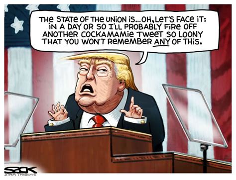 Trump Editorial Cartoons 2018