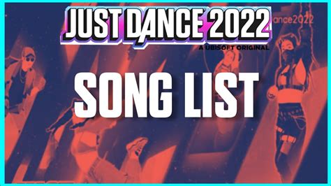 Just Dance 2022 Oficial Song List Part 1 2 Youtube Gambaran