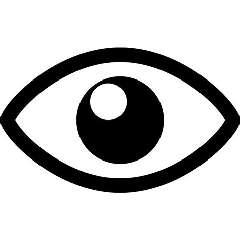 View Eye Interface Symbol Vector Svg Icon Svg Repo