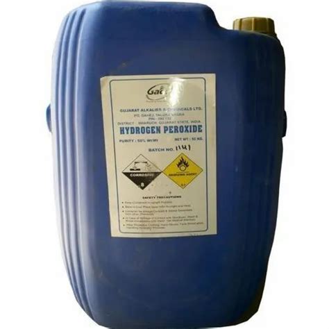 Hydrogen Peroxide 50 Packaging Size 50 Kg At Rs 6000kg In Greater