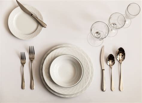 Anatomy Of A Dinner Place Setting Fabric Care Faultless Brands